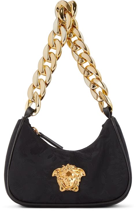 young versace medusa logo shoulder bag|Versace Medusa bag 2021.